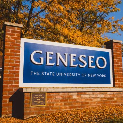 Geneseo sign