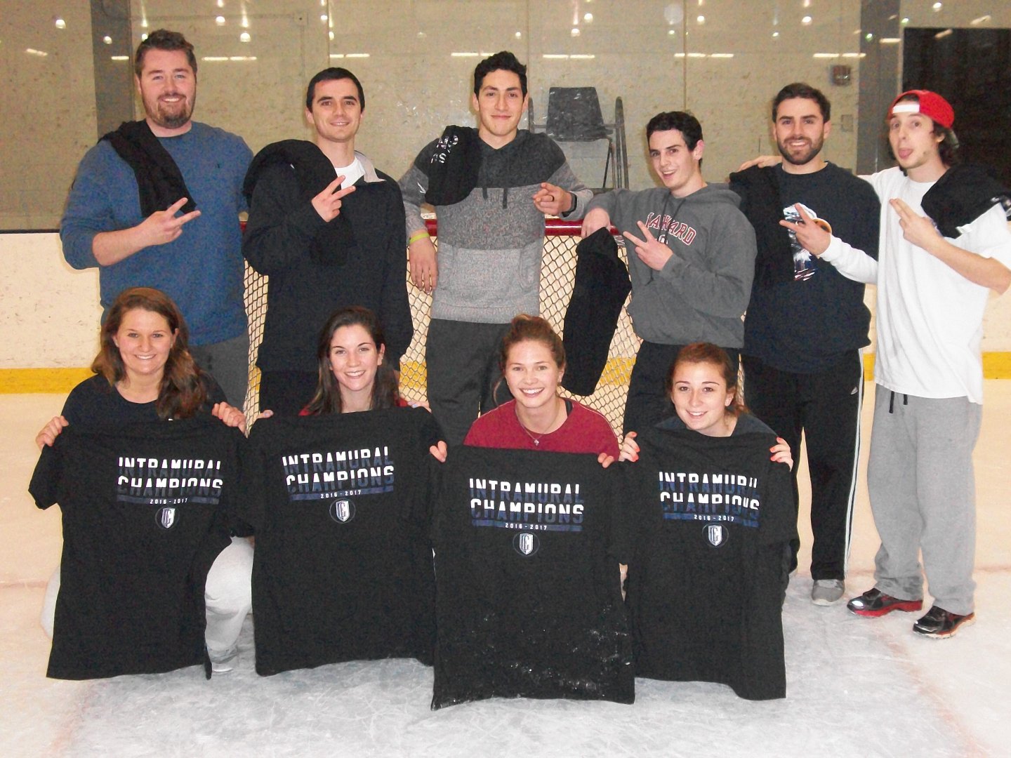 co-ed competitive broomball 