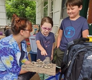  Sarah Hill Stone and children