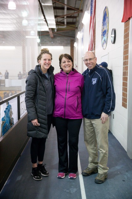 Klima Swimming and Diving Faculty Recognition Day