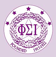 Phi Sigma Iota logo