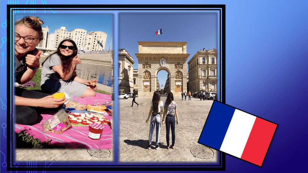 Rachel D in Montpellier, France.