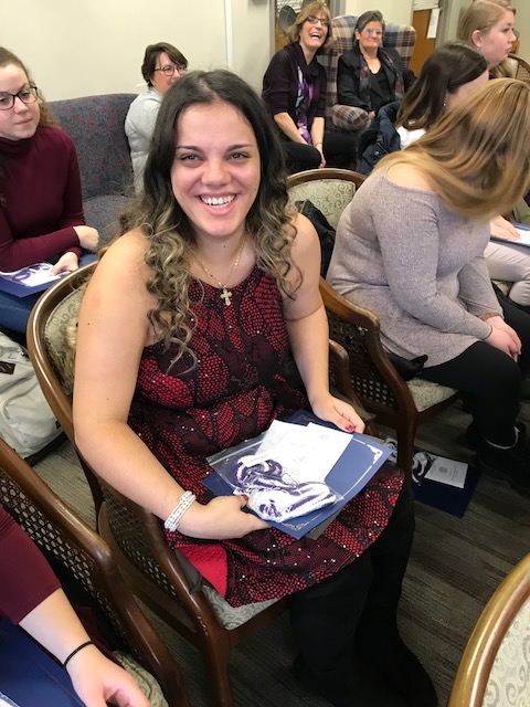 Ermelinda M. received the Distinguished Student Award