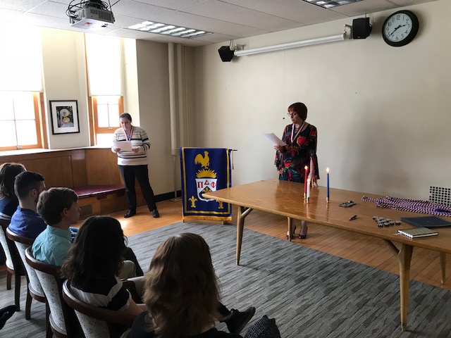 Drs. Frederick and Evans presiding