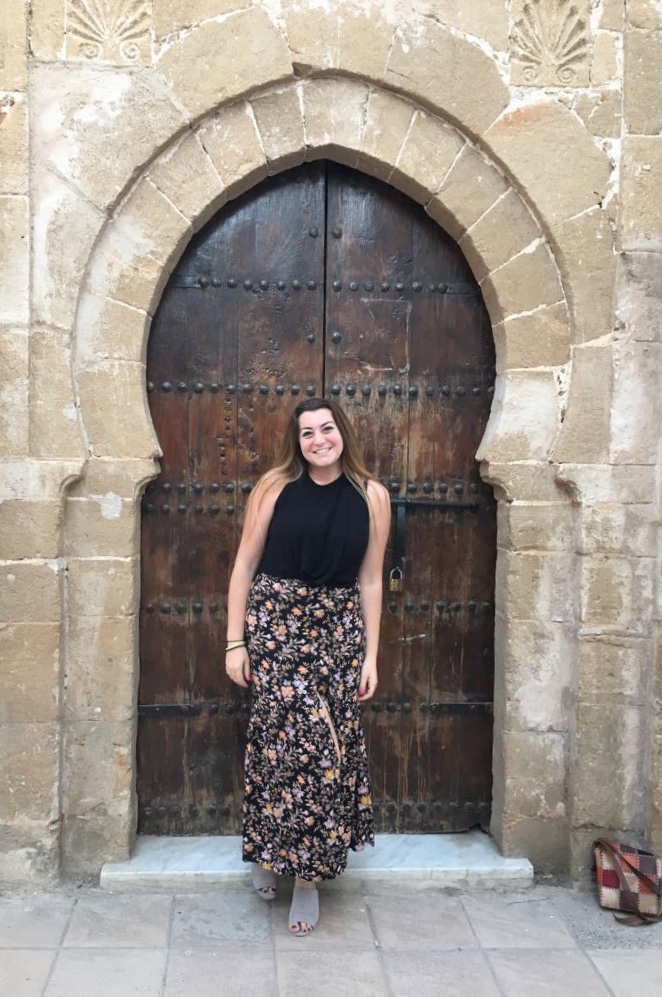 Mallory Mrozinski in Morocco
