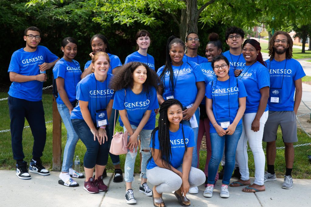 Group of Camp College Students