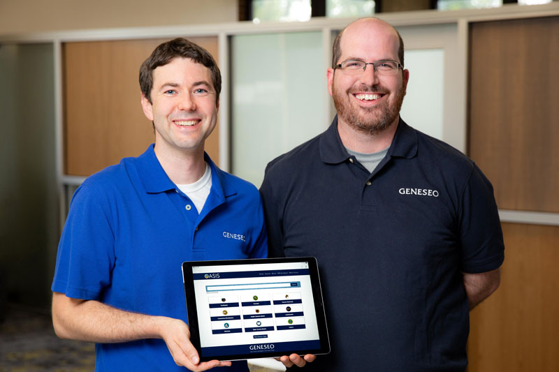 Photo of Bill Jones and Ben Rawlins