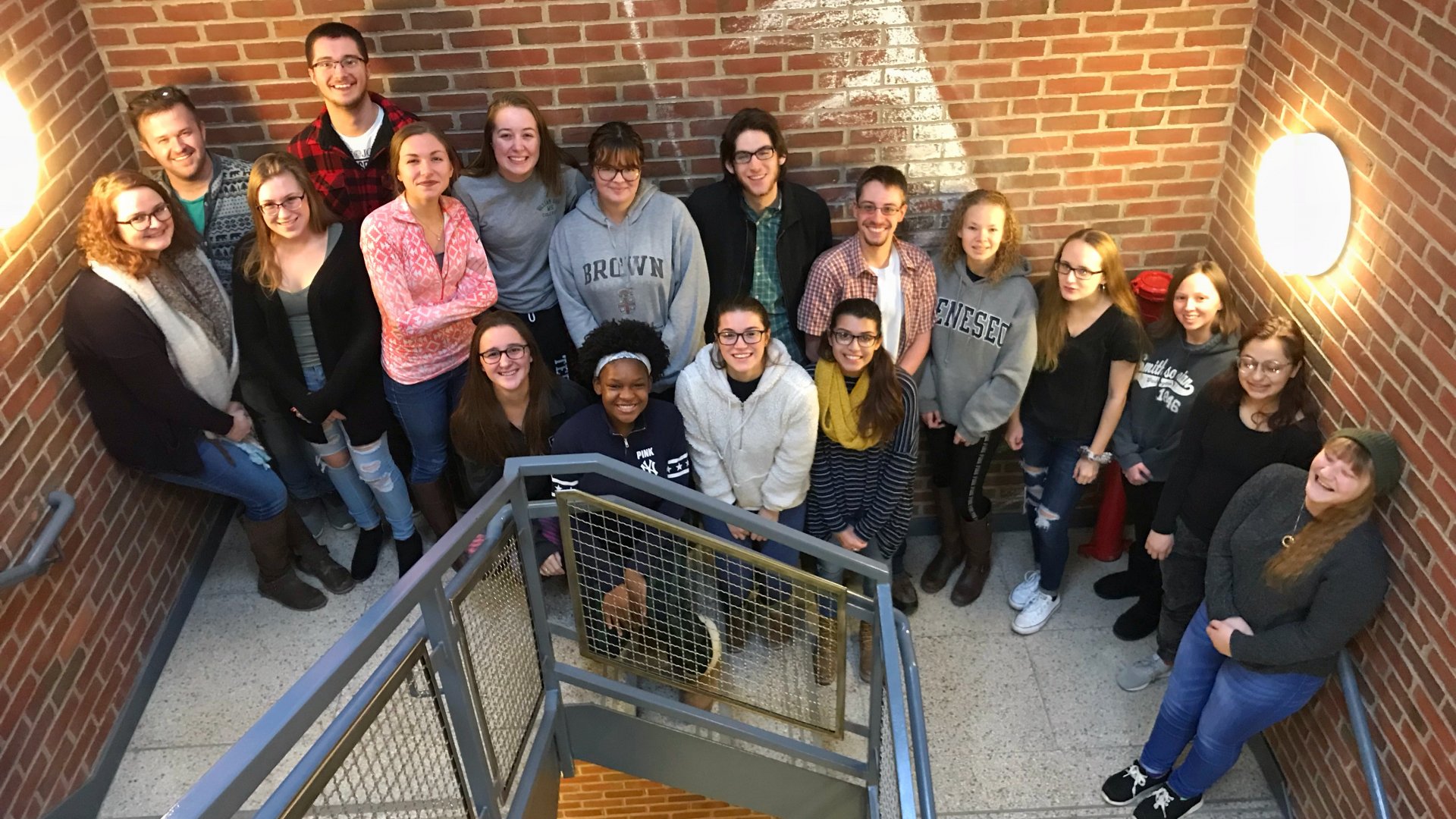 Spring 2019 Stockroom Student staff. Not all students pictured.