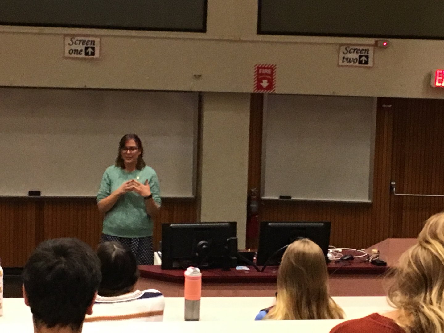 Erinn talks about career paths