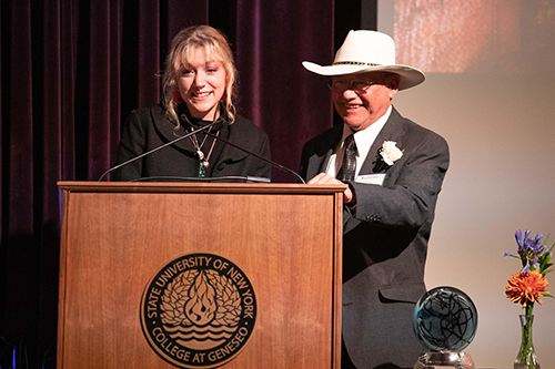 Nogah and Larry Scoville