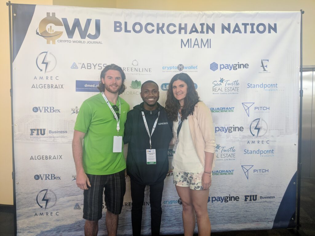 Photo of Liz Felski, Tyson Empey, Derrick Gyamfi