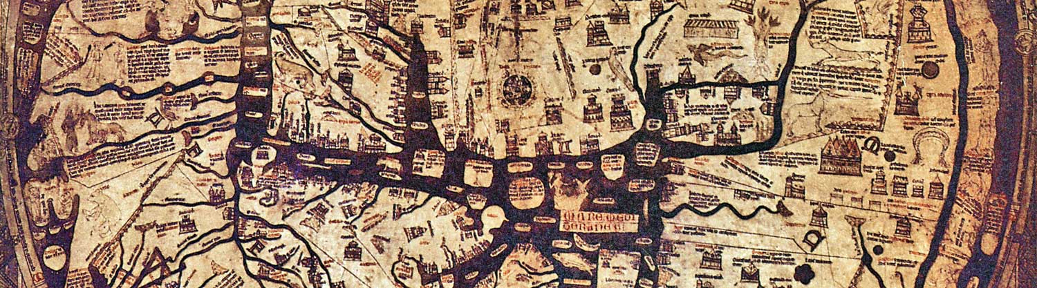 Portion of the Mappa Mundi