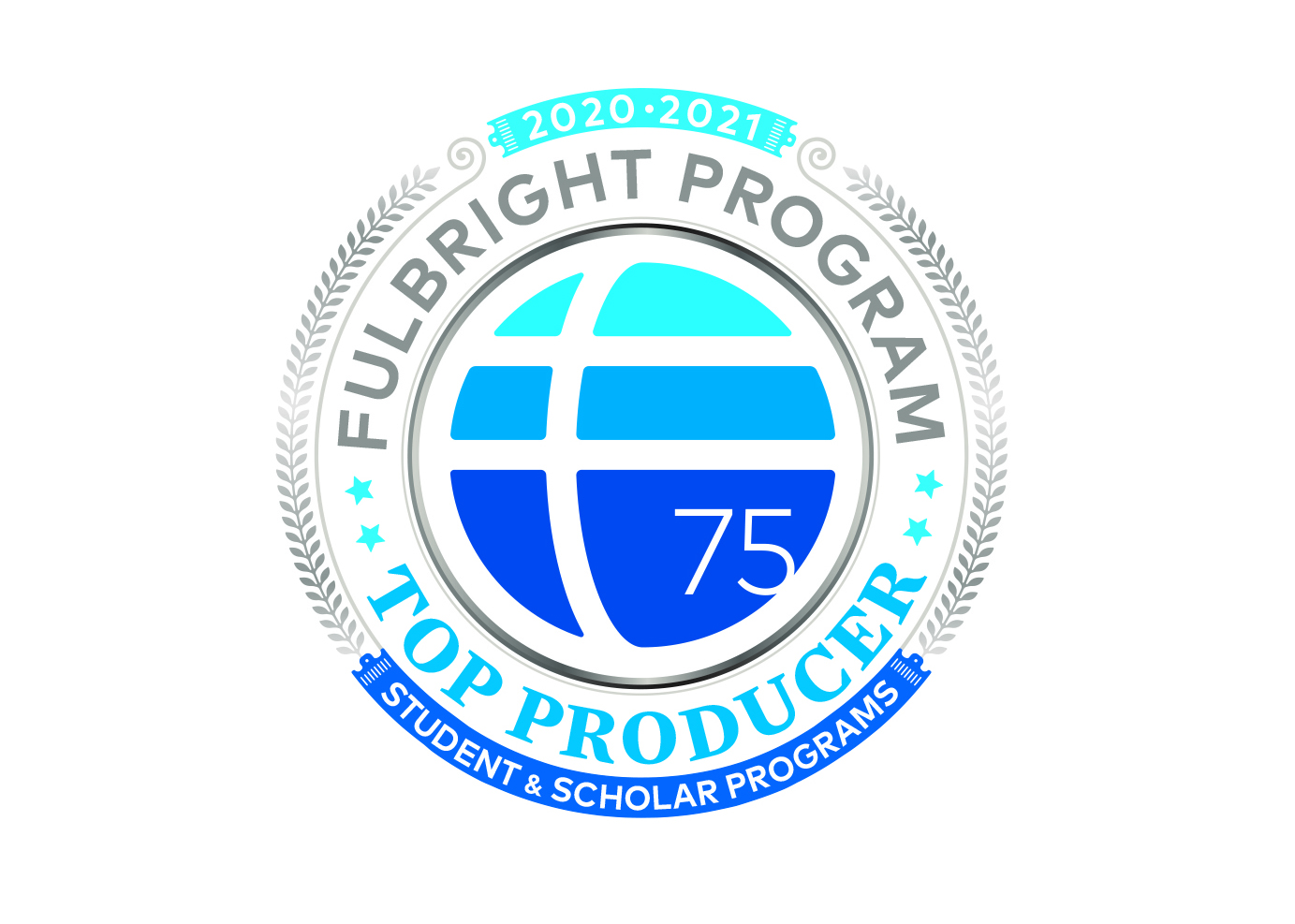 Top Fulbright Producer badge