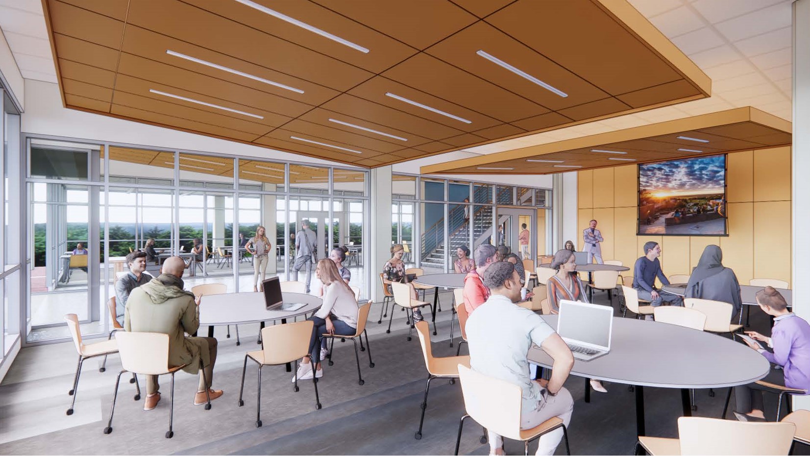 Milne Architectural Rendering Multi-Purpose Room