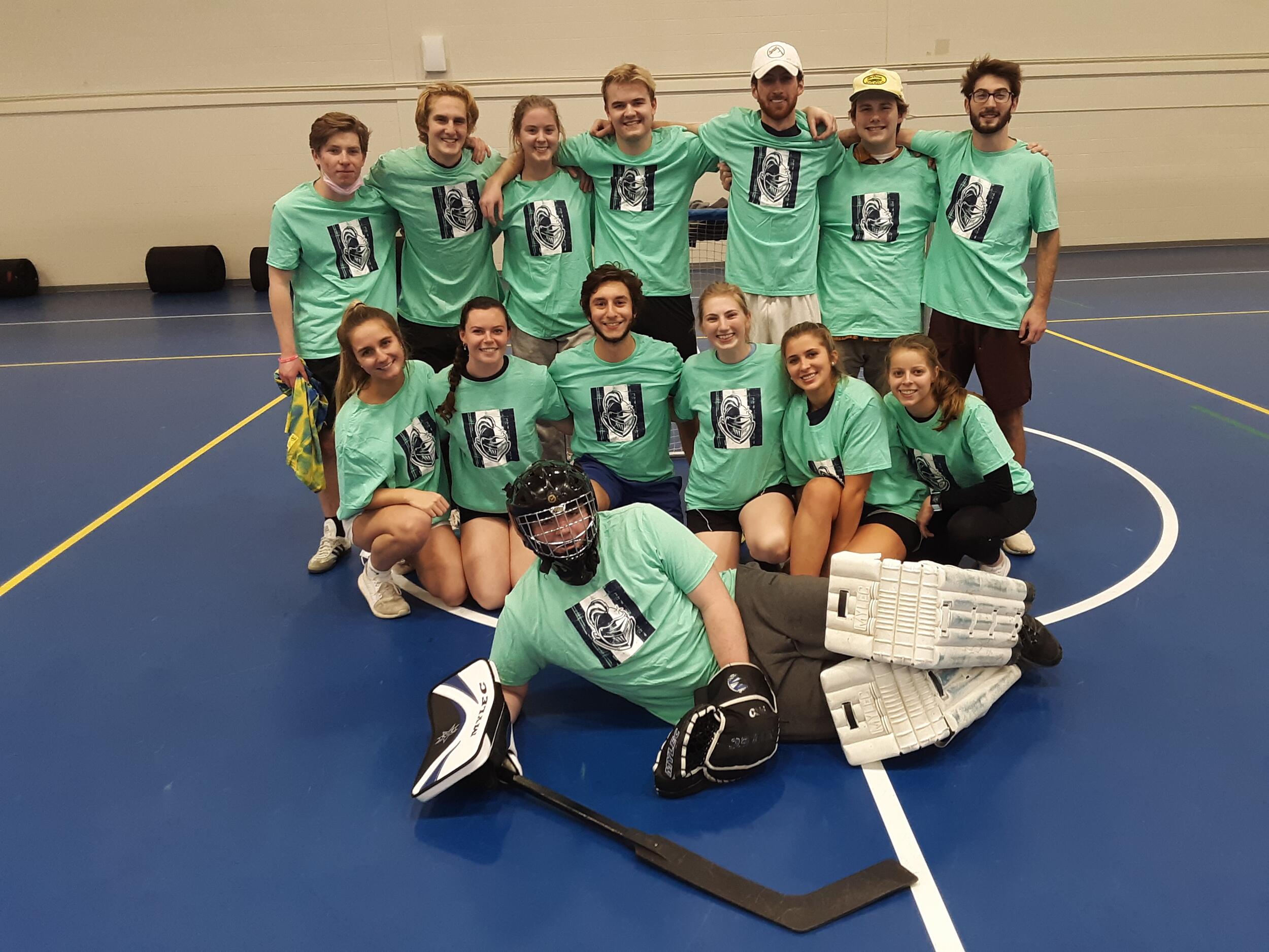 Hootie Hoos- Co-ed Floor Hockey Champions
