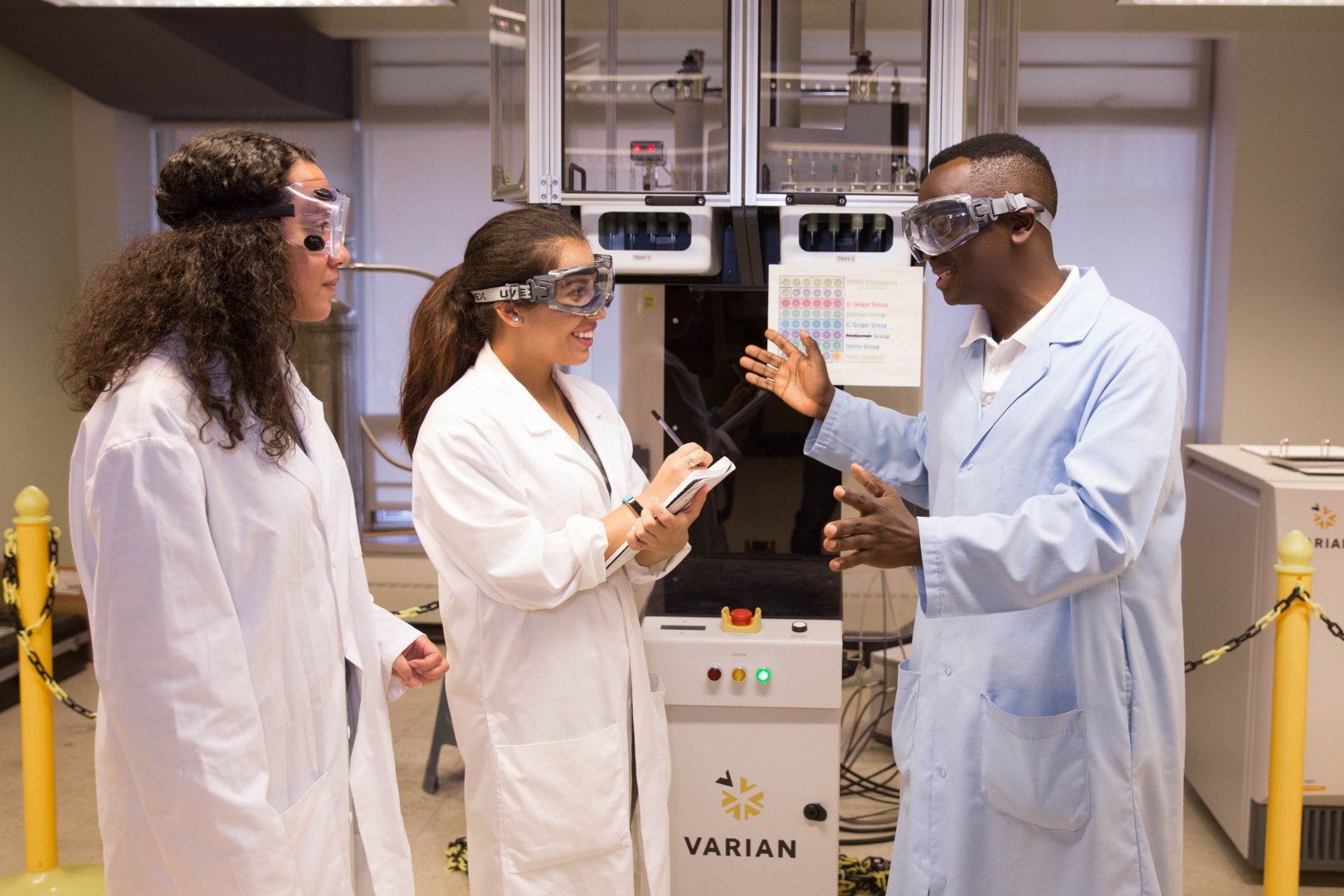 Barnabas Gikonyo Instructing Students