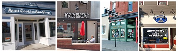 Geneseo Local Dining Collage