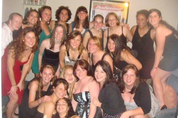 formal fall 08 Geneseo players at Fall Formal, 2008.