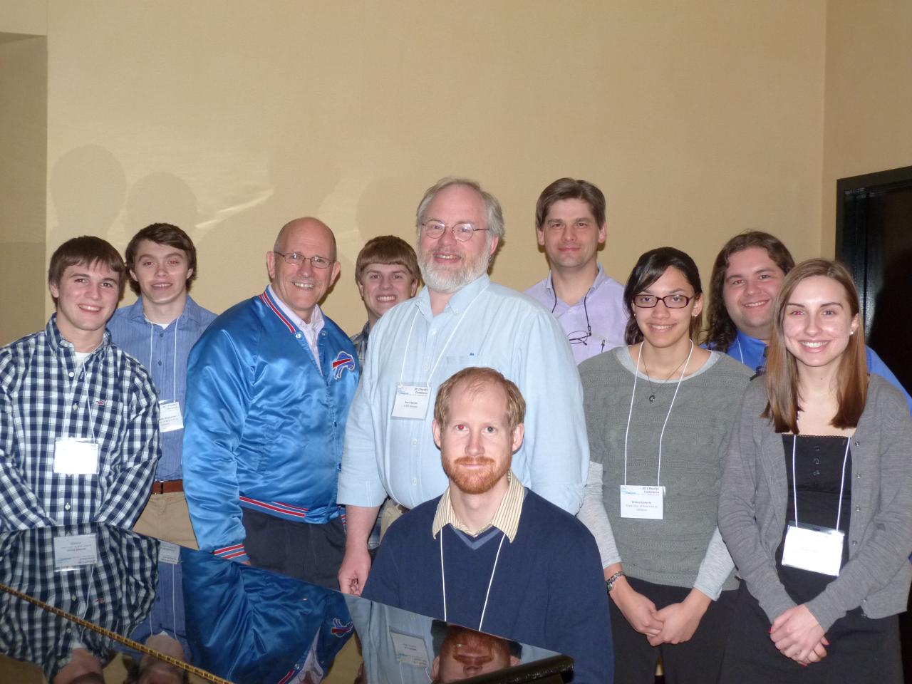 Group of students and professors