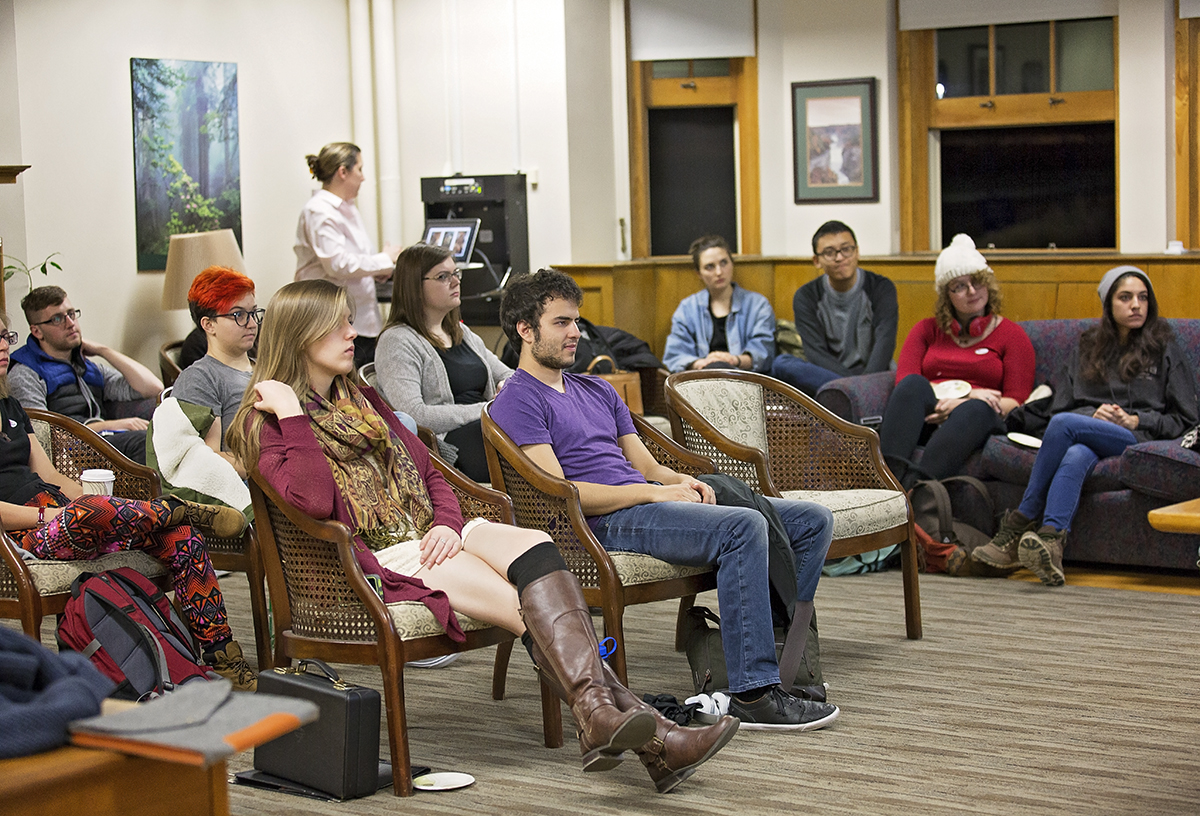 Audience for presentation