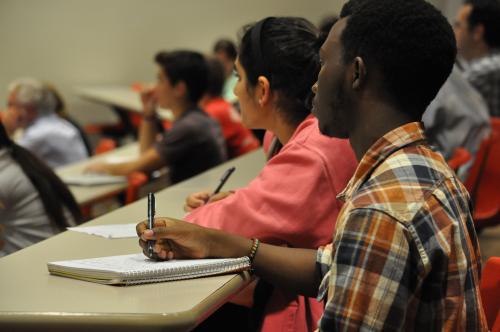 Dr. Farbod Shokrieh lead a group of students on Chip-firing games and Riemann-Roch theory for graphs