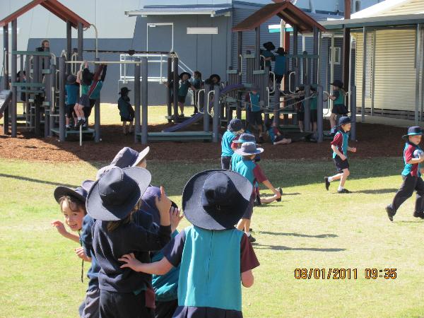 Fun on the playground.