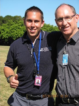 A Student Teacher and his Teacher.