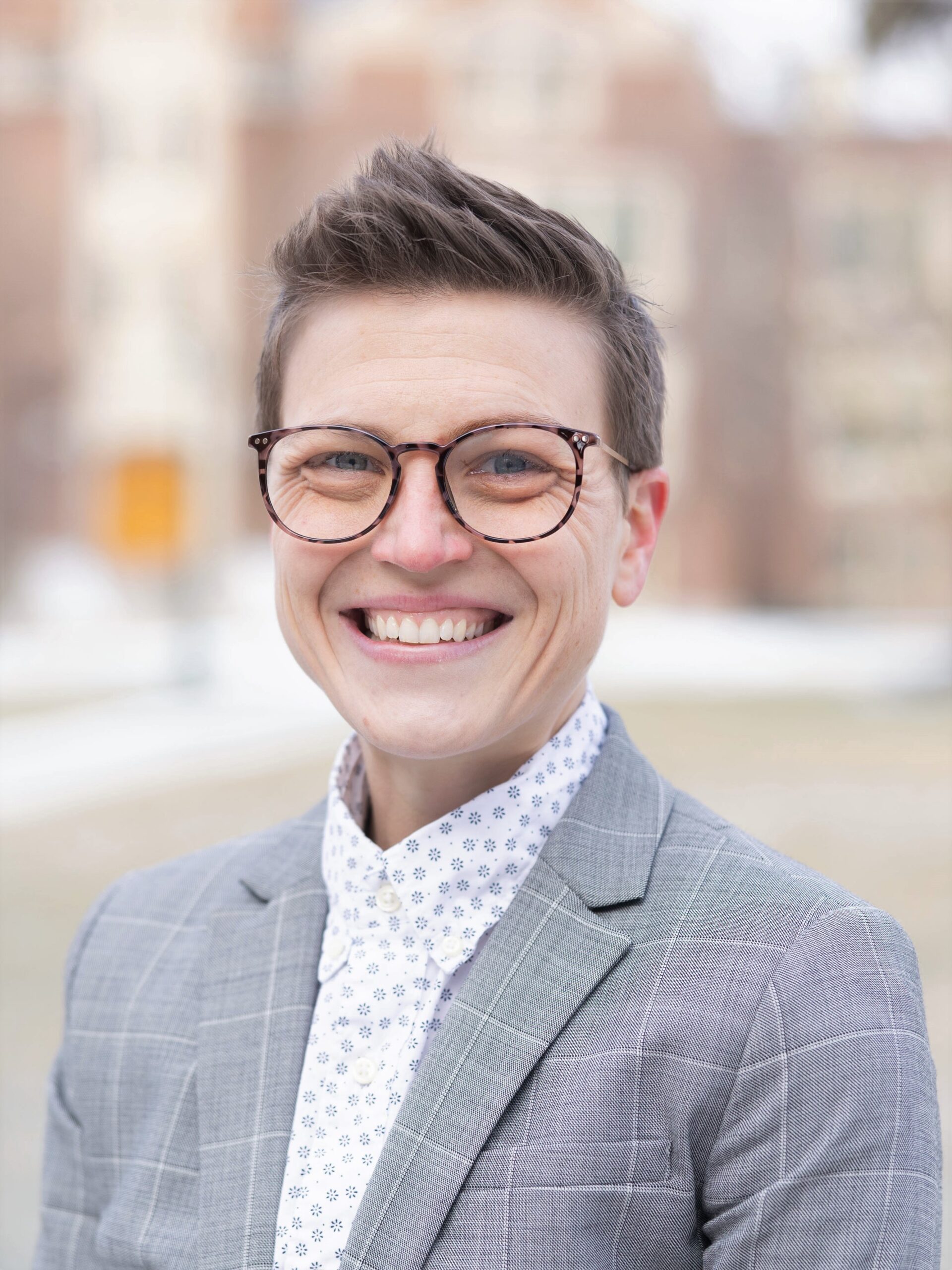 Portrait of Cailley Wayman outdoors