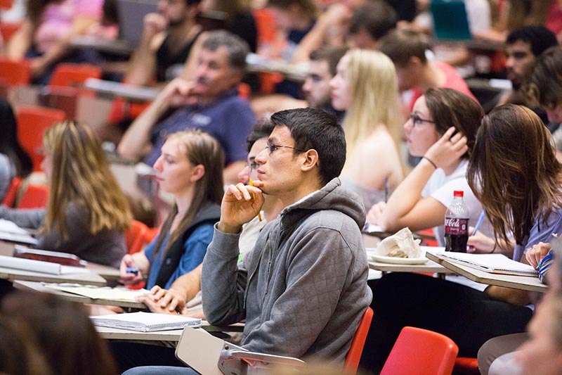 geneseo students in classroom