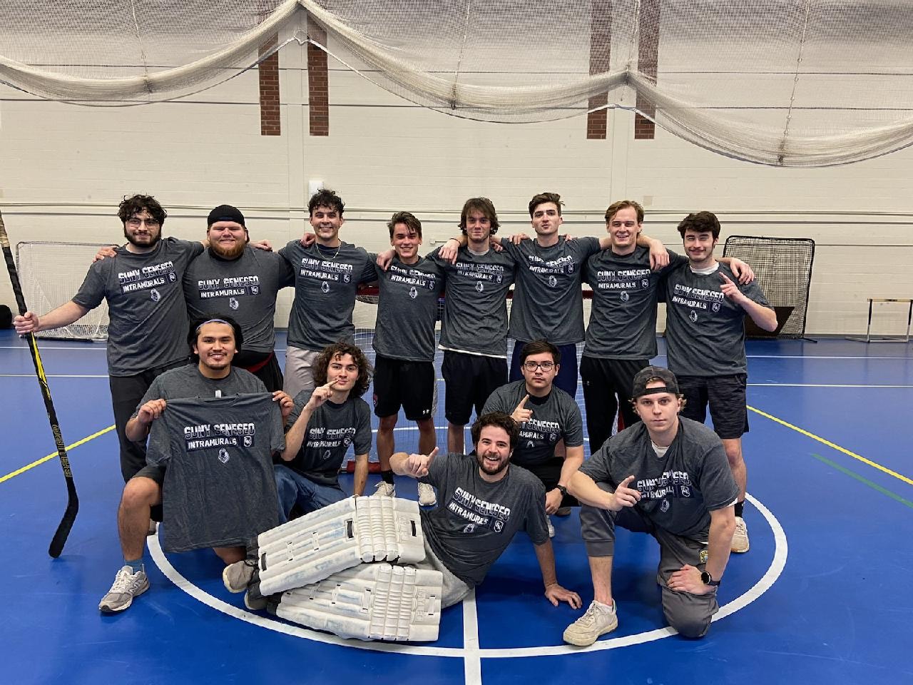 Men’s Floor Hockey Champions Men’s Floor Hockey Champions- Rhino Tails