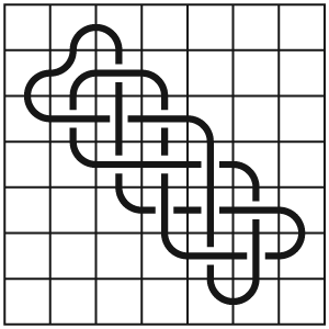 1014 with mosaic and tile numbers realized