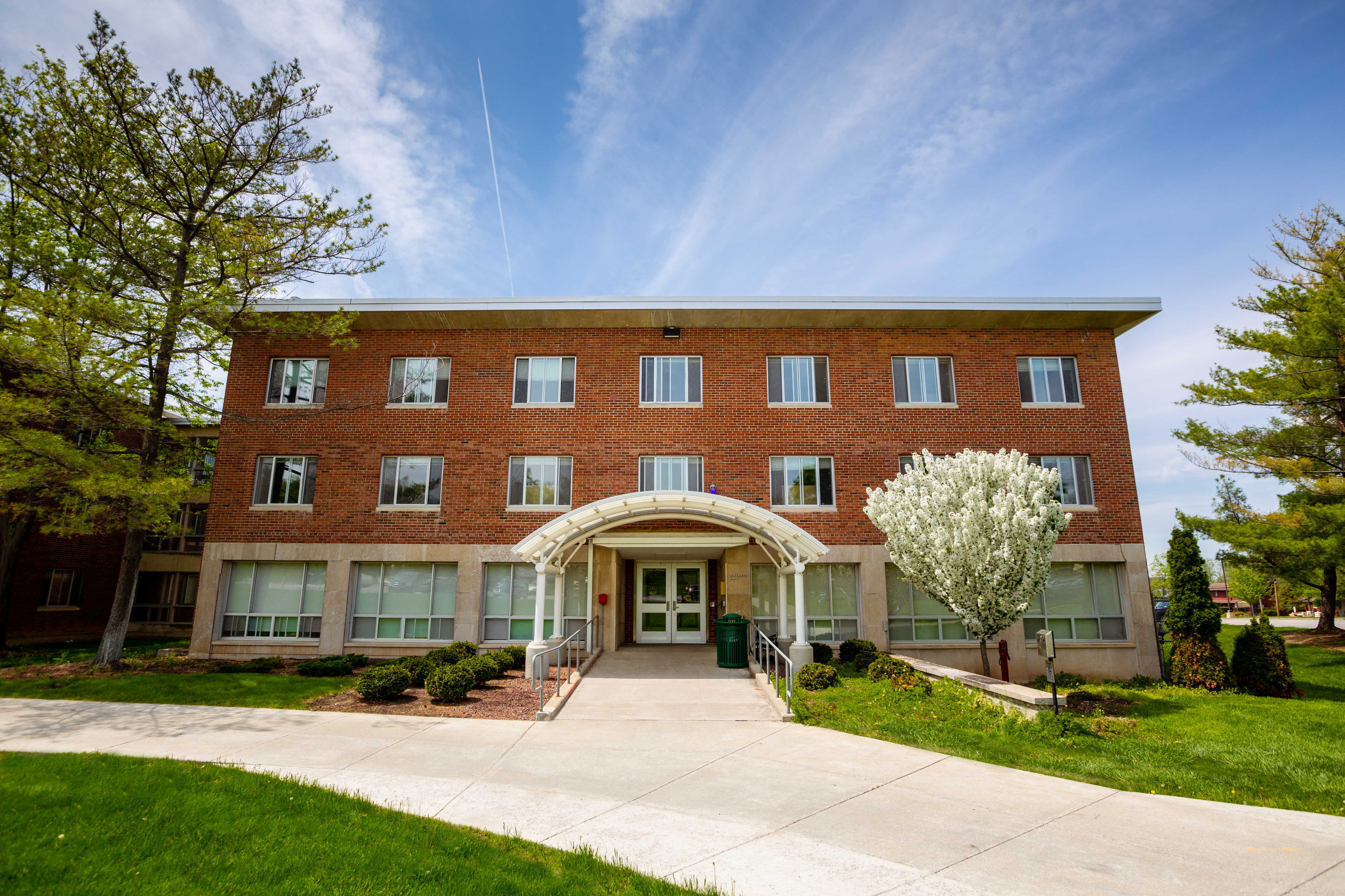 Ontario Hall front entrance Ontario Hall front entrance