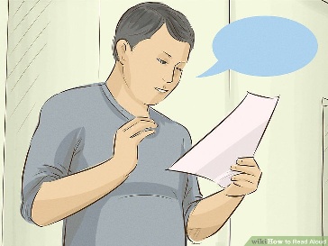 Cartoon man speechbubble