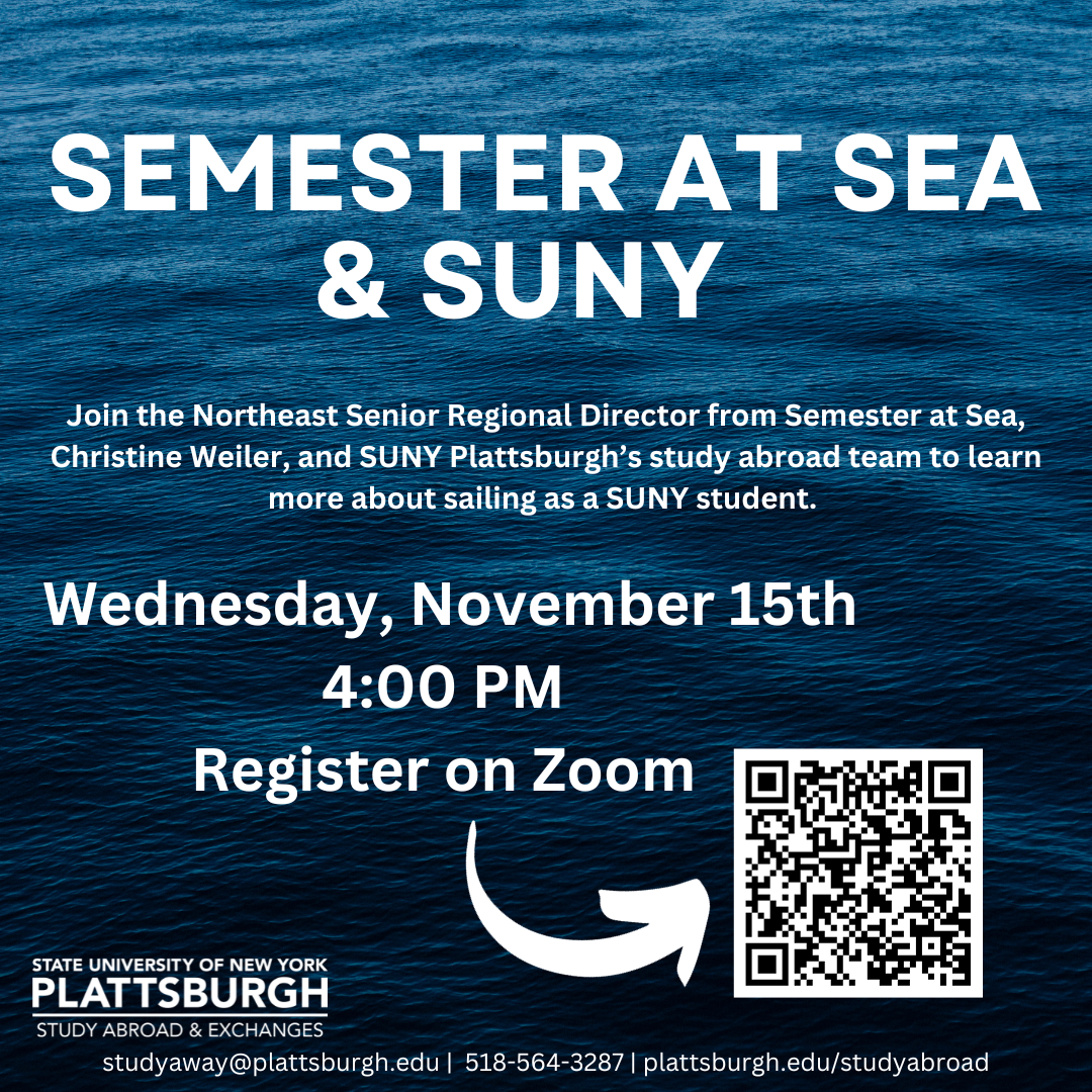 Semester at Sea Info Session (Open to All SUNY Students)