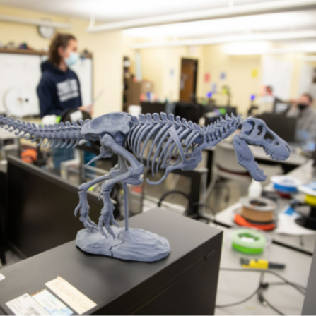 3d printed tyrannosaurus rex skeleton