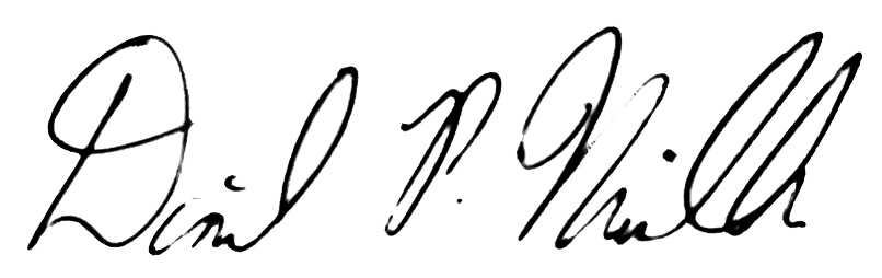 Dave Miller signature