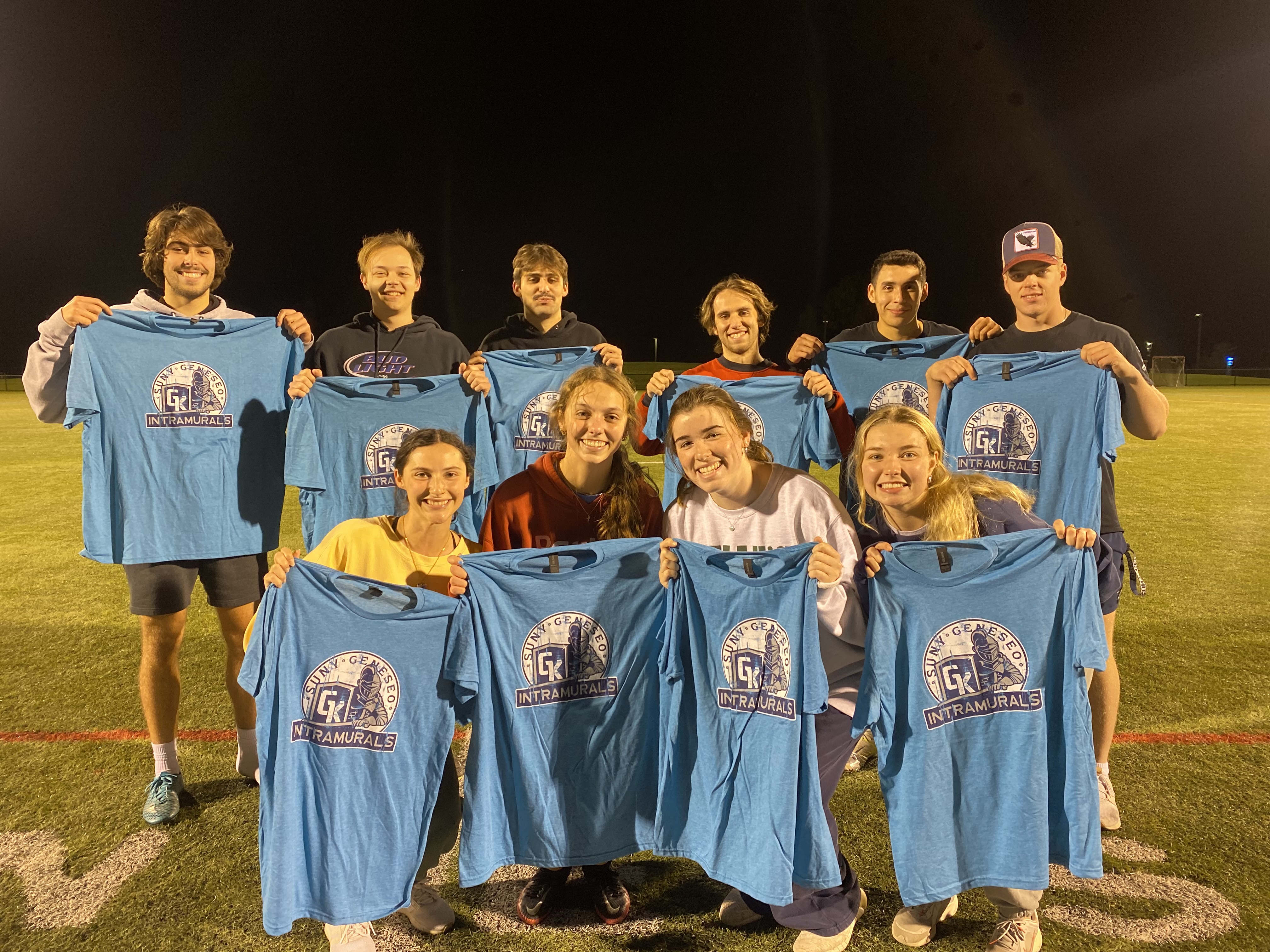 All-Gender Division Flag Football Champions – Man, I Love Football