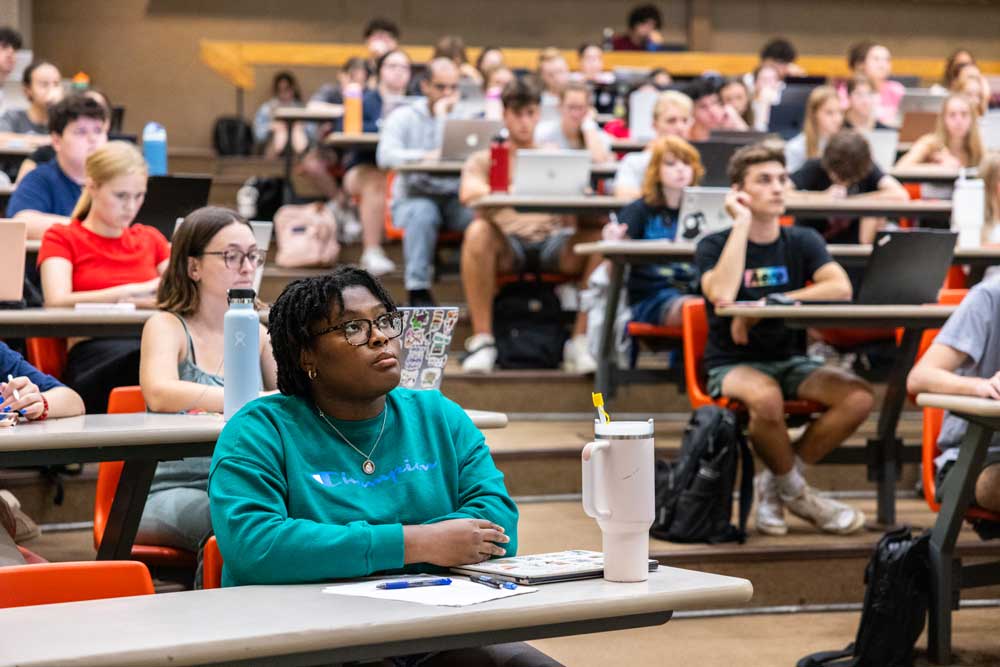 students in classroom