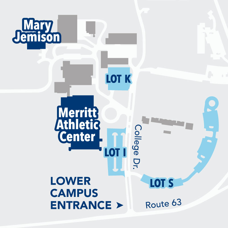 CAS Tailgate Parking Map