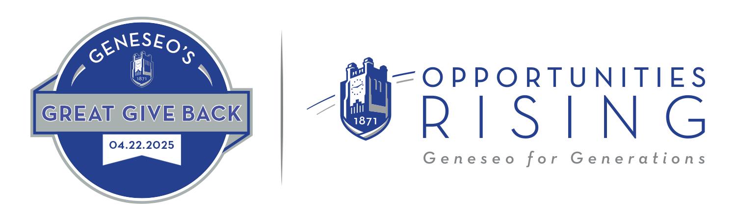 Geneseo's Great Give Back and Opportunities Rising Logo