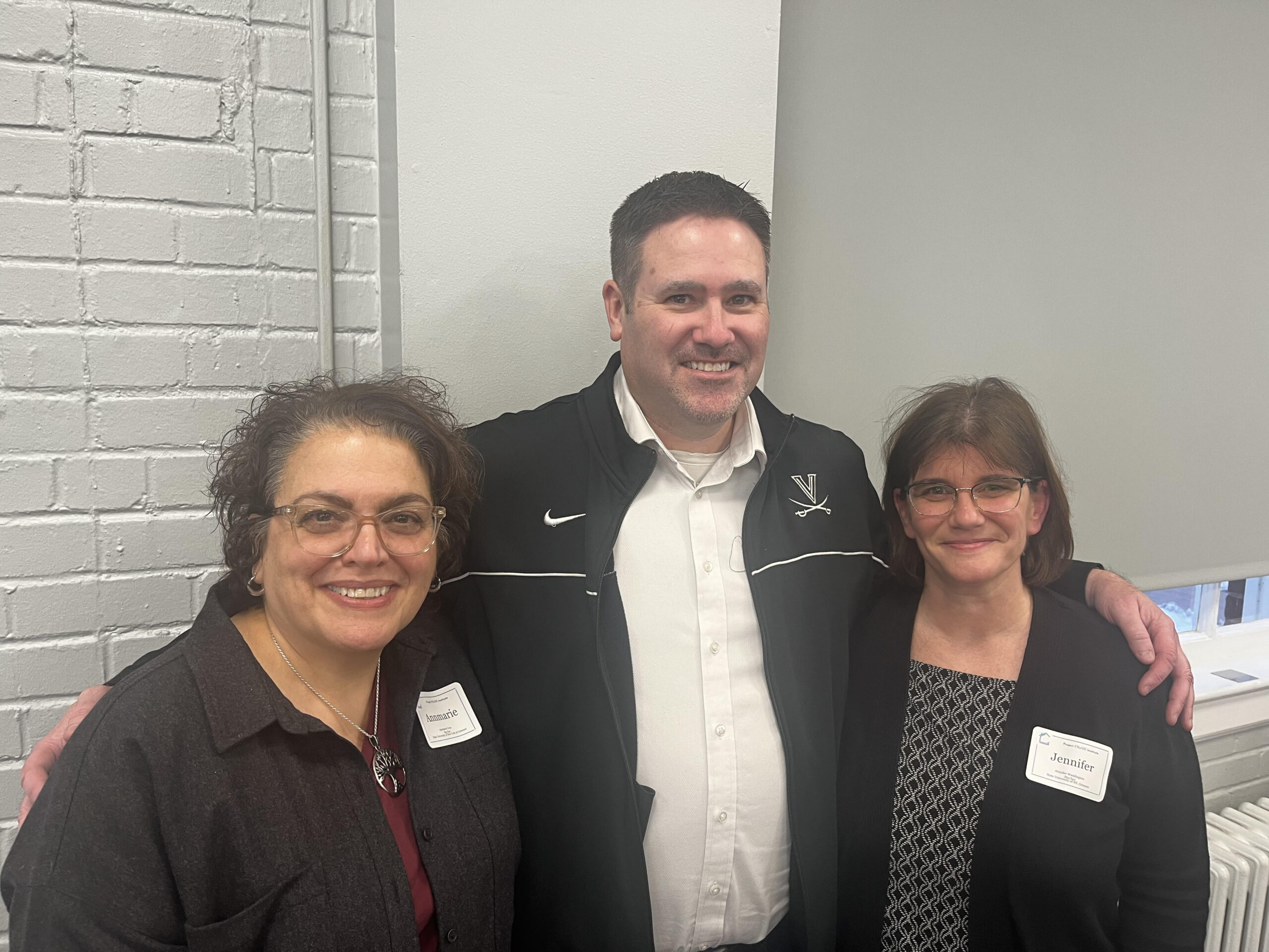 SOE Annmarie Urso, UVA Curry SOE Michael Kennedy, SOE Jennifer Waddington