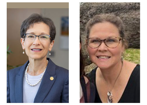 Denise Battles and Joelle Weaver