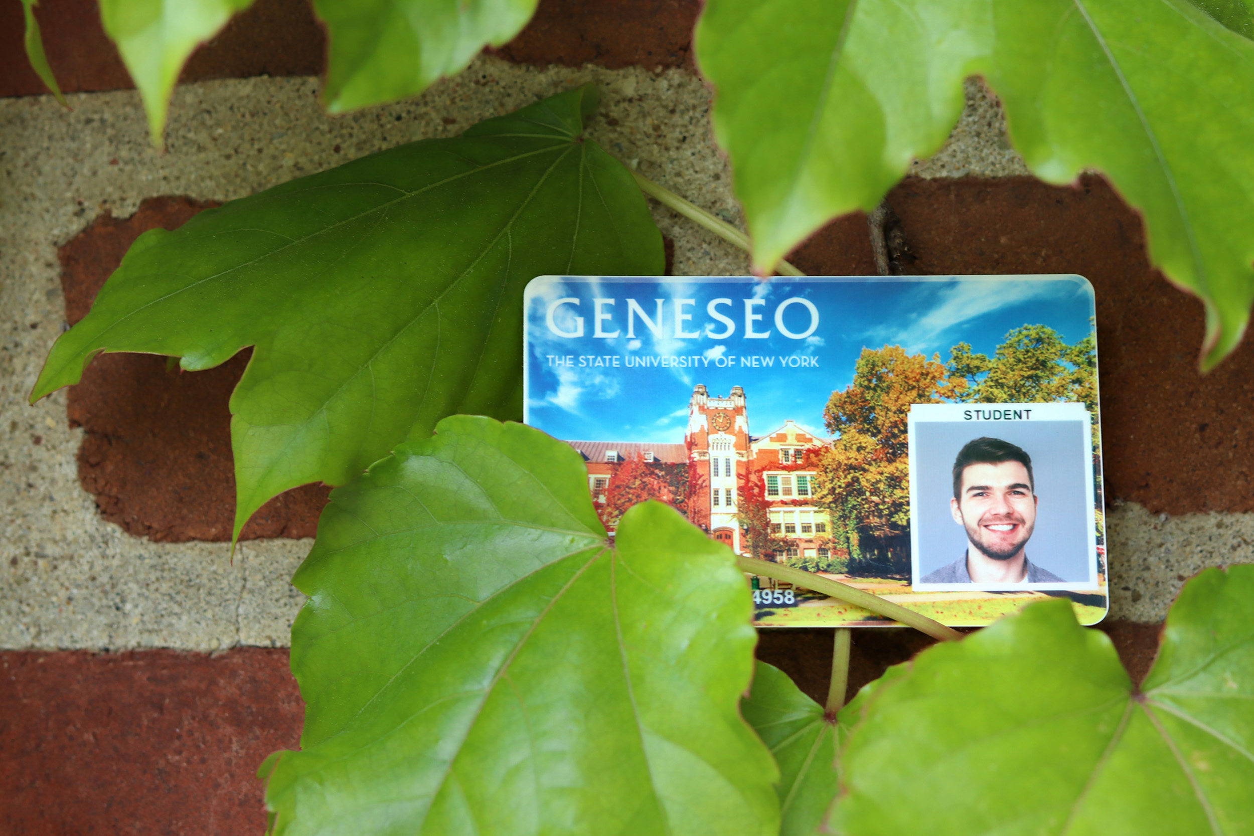 Geneseo student ID card