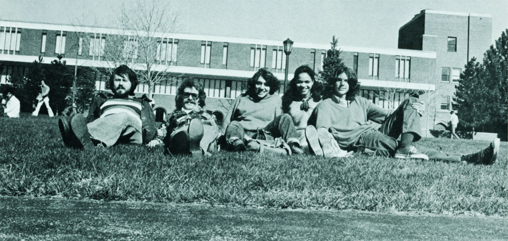 Sunsets on campus through the ages: 1978