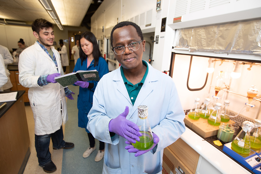 Barnabas Gikonyo lab