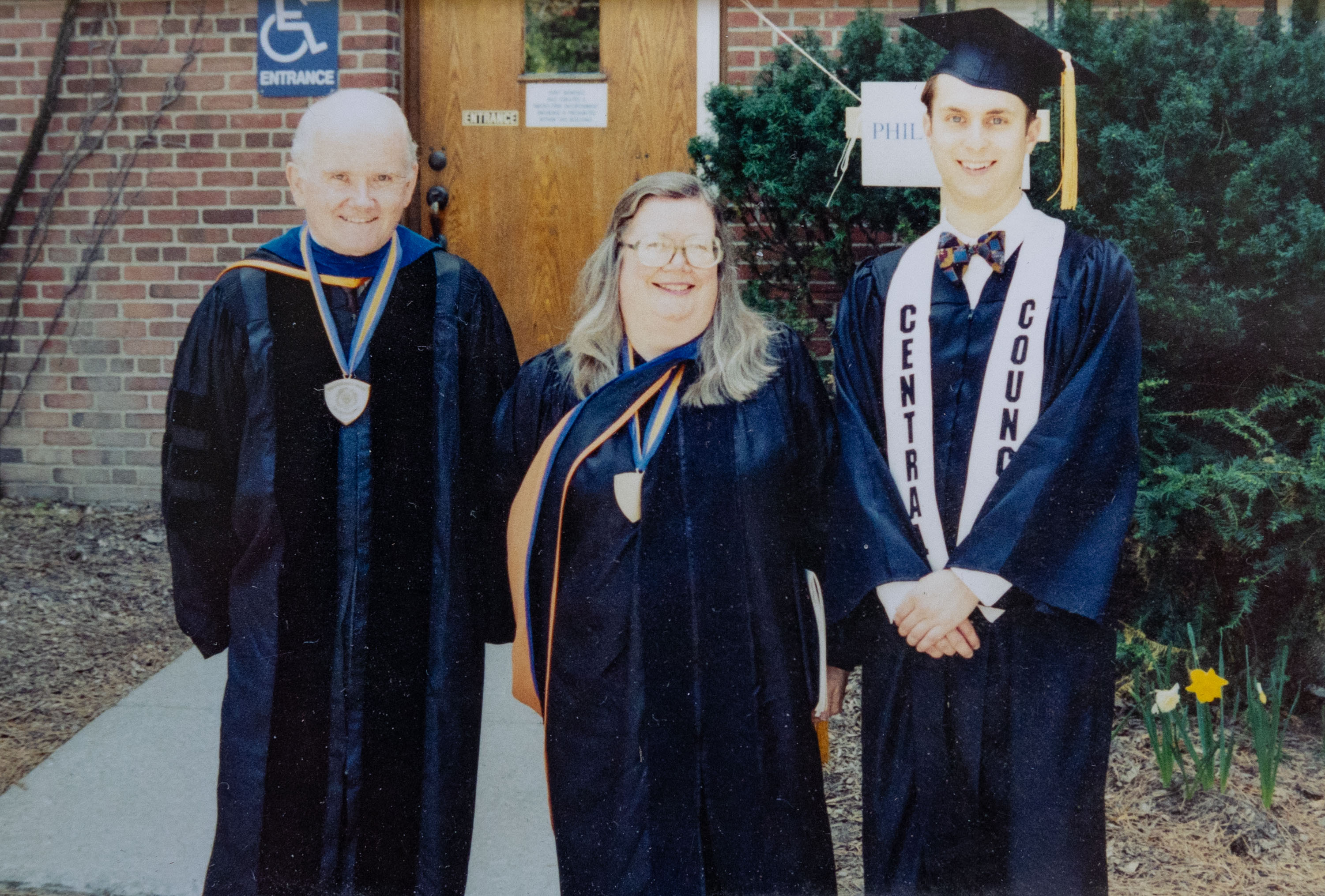 Photo from 1994 graduation of David Levy