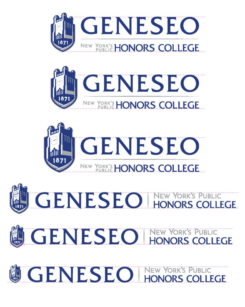 Horizontal-logo_combo Various horizontal logo lockups showing appropriate spacing of lettering