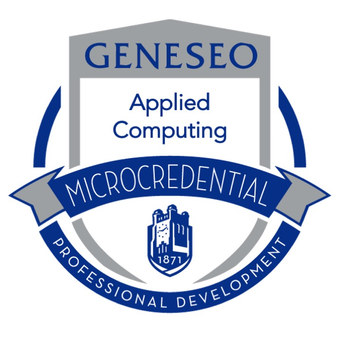 image of the applied computing microcredential badge