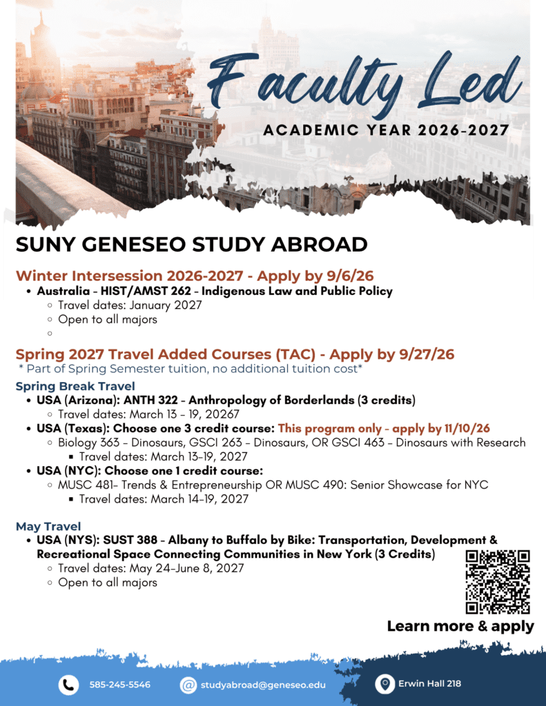 Faculty-Led AY 2026-2027, Winter, Spring Break, and Spring TAC Programs (2)