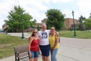 WGSU alumnus Chris D'Orso with some friends at the 2026 SUNY Geneseo Reunion